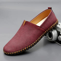 Mocassini Uomo Scamosciati vista 4