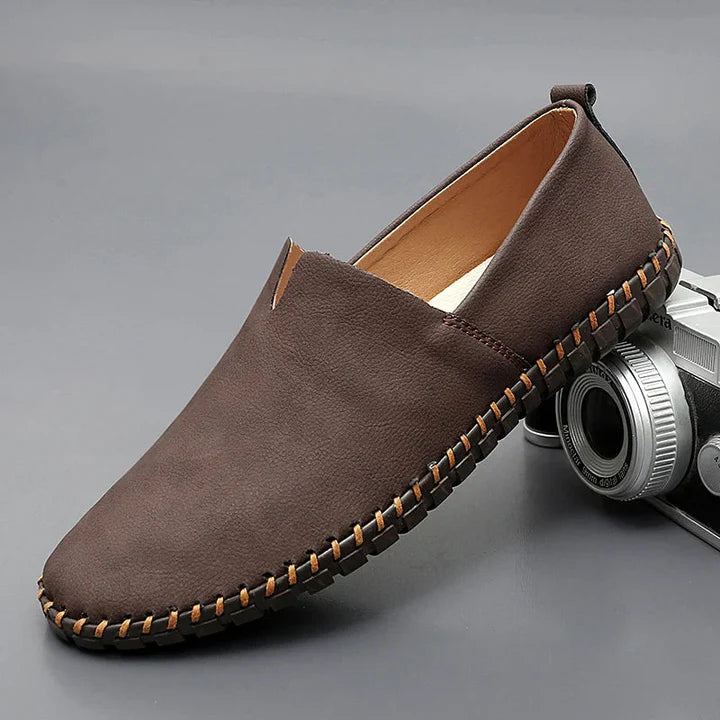 Mocassini Uomo Scamosciati